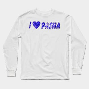 Ich liebe Pashanim Logo Long Sleeve T-Shirt